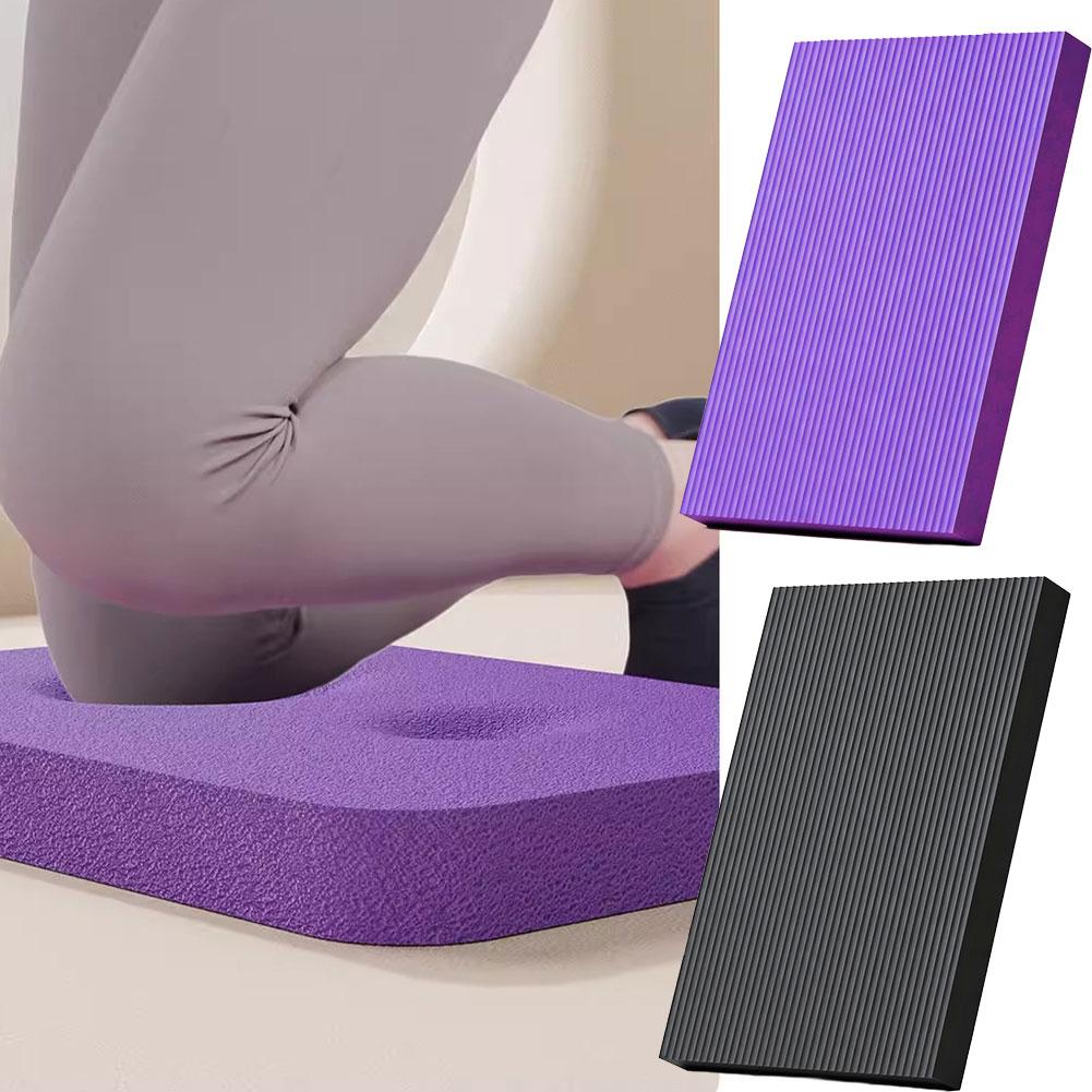 Thick Yoga Mat - Dicke Yoga-Kniepolstermatte, rutschfestes Plank-Unterstützungskissen, Ab-Roller-Rad-Kniepolster, Balance