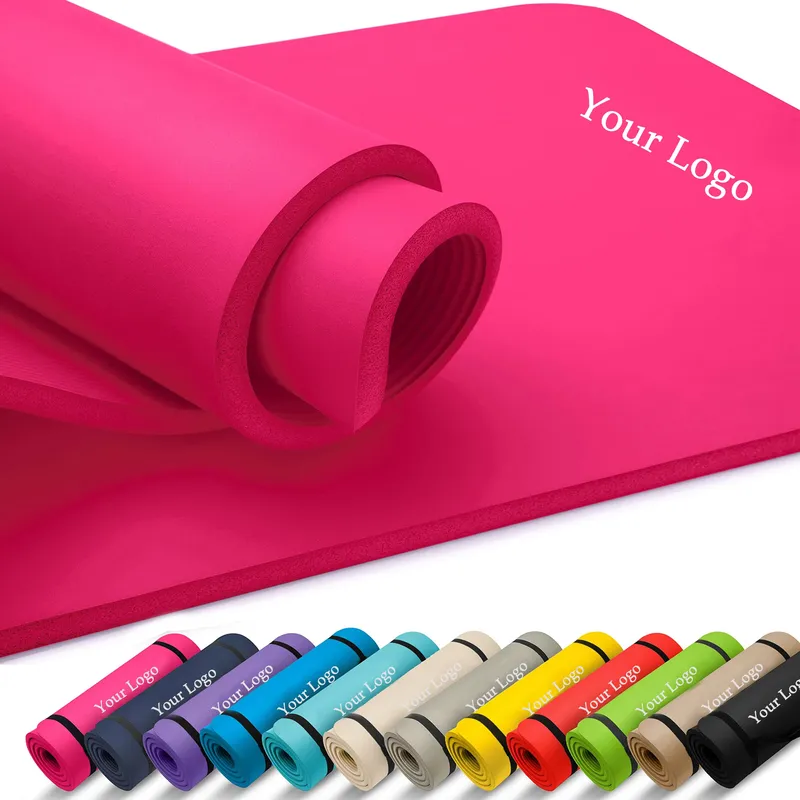 Thick Yoga Mat - Komfortable, umweltfreundliche TRAVEL NBR Yogamatten im