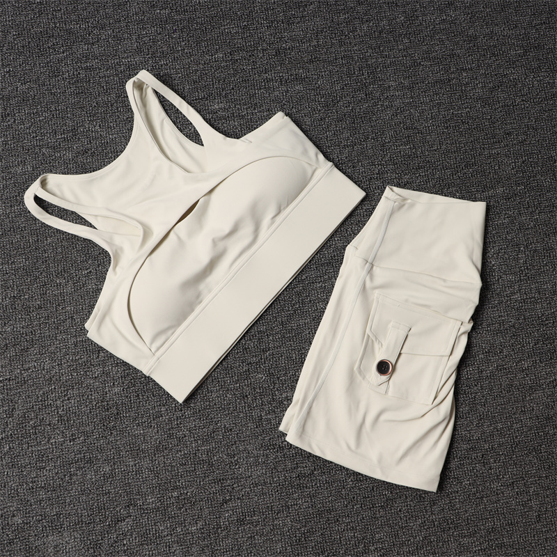 Yoga Fitness Kleidung - Fitness Shorts Yoga Sets frauen Trainingsanzug