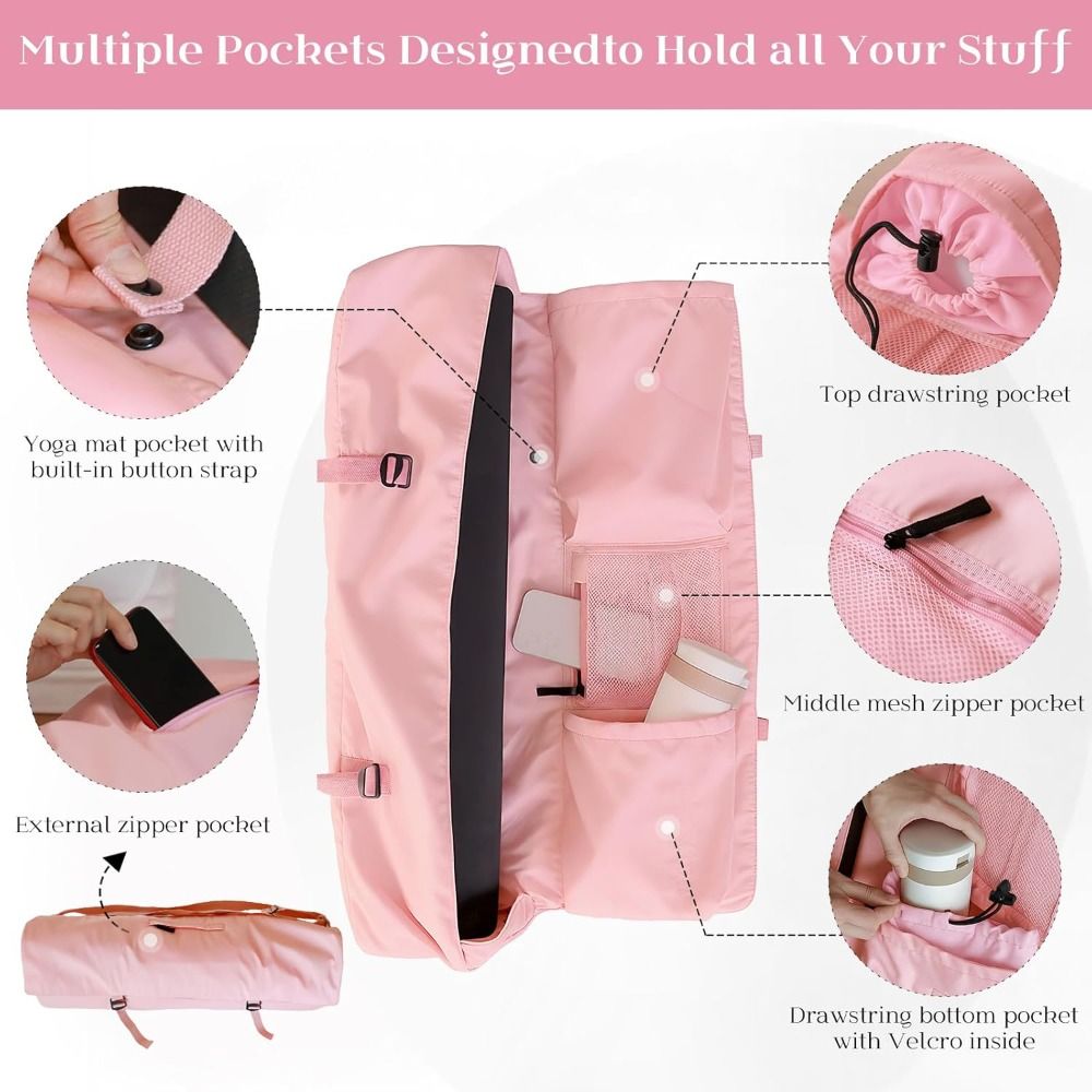 Yoga Of Fitness Mat - Neues Design Wasserdichte Yogamattentasche Verstellbarer Schultergurt