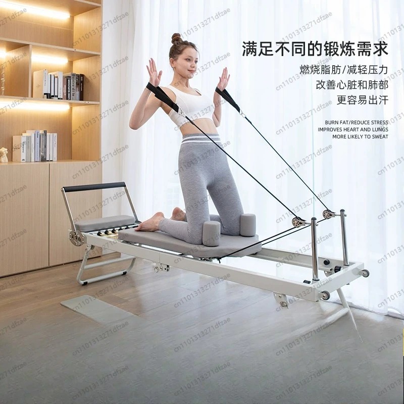 Yoga Fitness Pilates Reformer - Heim-Fitness Pilates Reformer Ausrüstung, Großes Faltbares