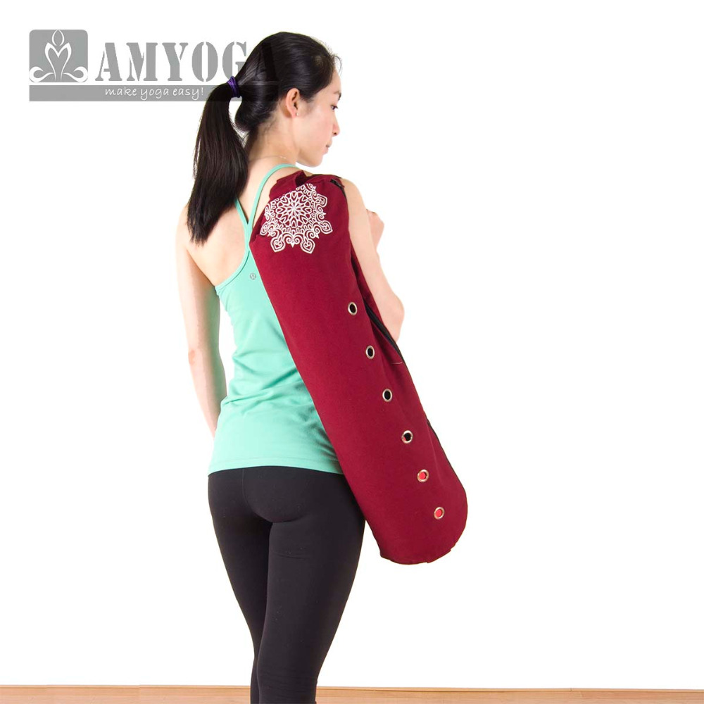 Yoga Of Fitness Mat - Canvas Yogamattentasche Einzel-Schultertasche Fitness-Sportrucksack Yogatasche für