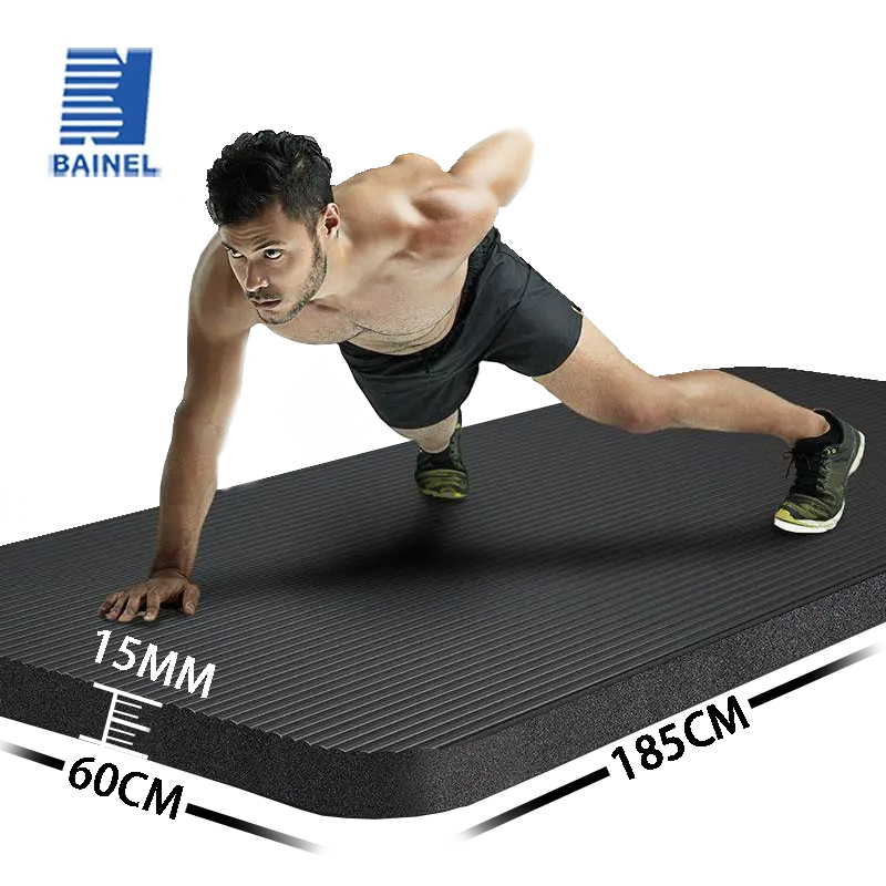 Thick Yoga Mat - Rutschfeste, extra dicke 15-mm-Yogamatte für Männer