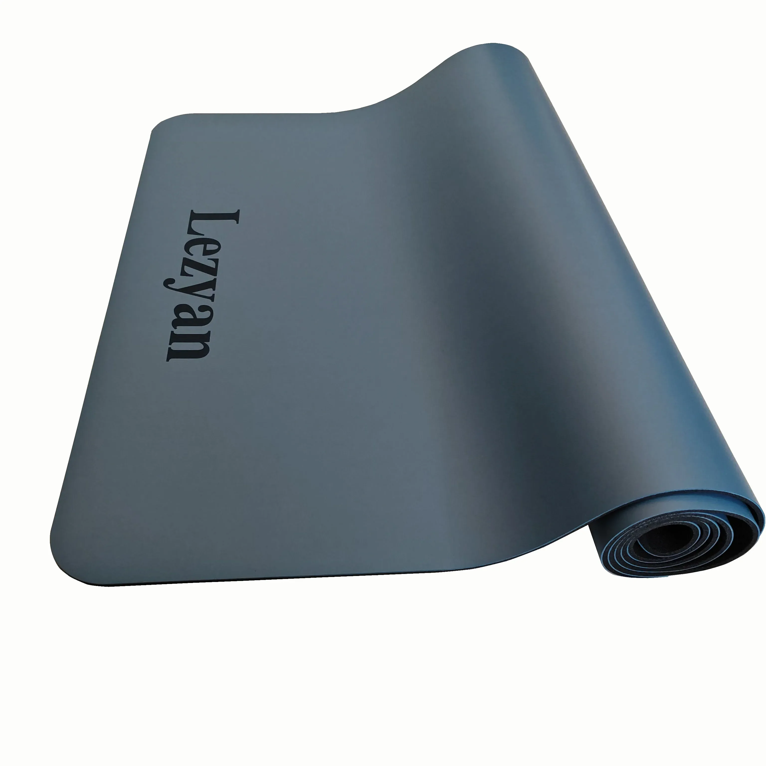 Thick Yoga Mat - Lezyan Umweltfreundliche Premium-Workout-Matte aus Naturkautschuk, Hersteller-Design,