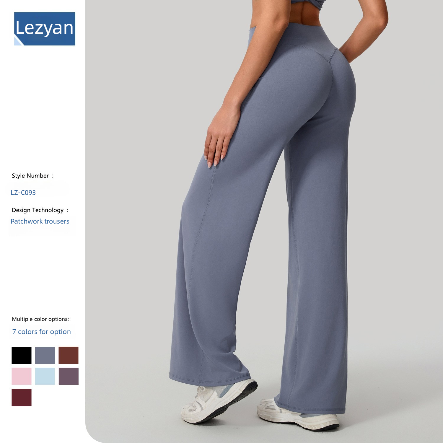 Yoga Fitness Workout - Lezyan Lockere Weiche Yoga-Hose mit Weitem