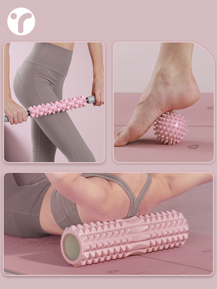 Massagerolle aus massivem Scha – Yoga Fitness Massage Bewertung und Preis