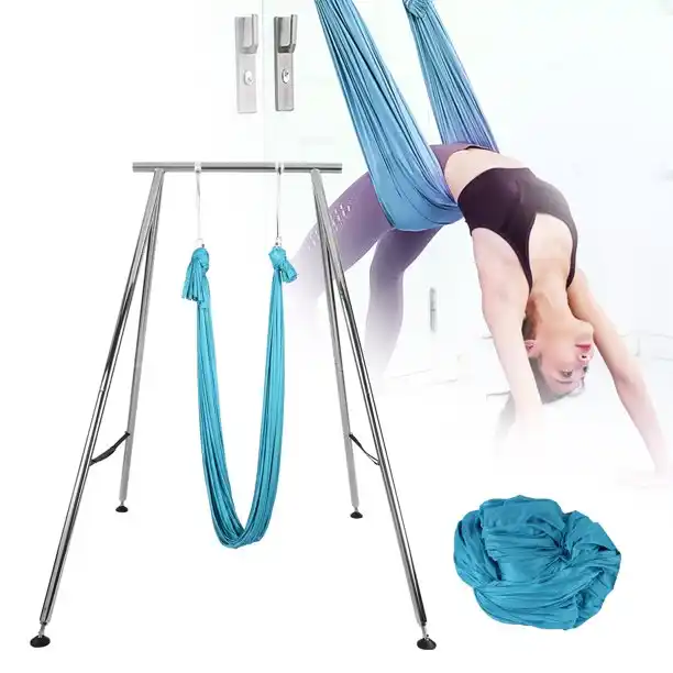 Faltbarer, tragbarer, höhenver – Yoga Swing Aerial Bewertung und Preis