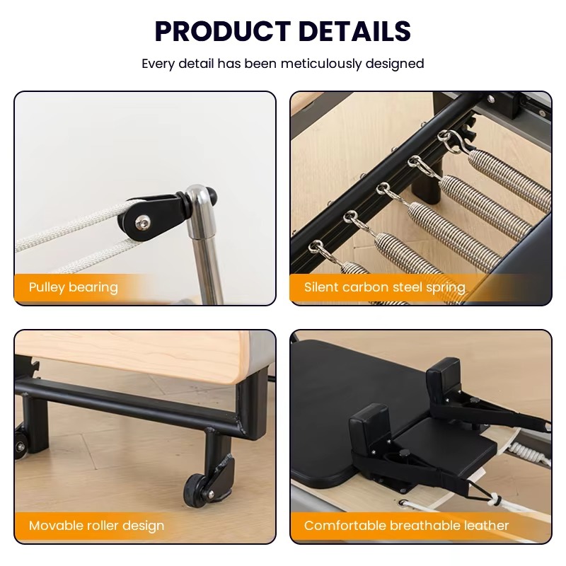 Hochwertiges Aluminium-Pilates – Yoga Fitness Pilates Reformer Bewertung und Preis