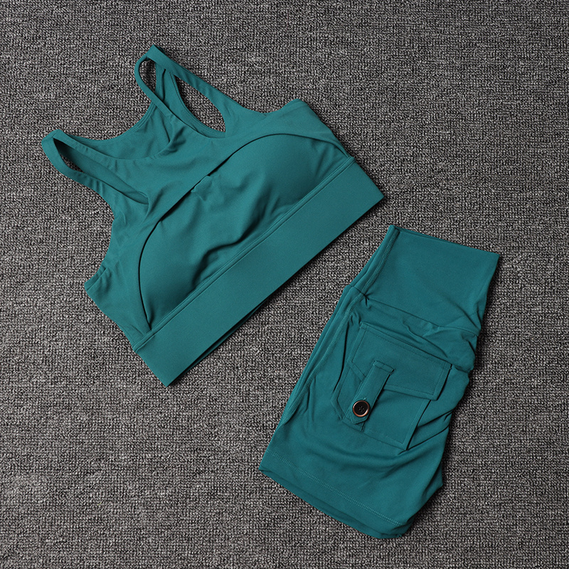Fitness Shorts Yoga Sets fraue – Yoga Fitness Kleidung Bewertung und Preis