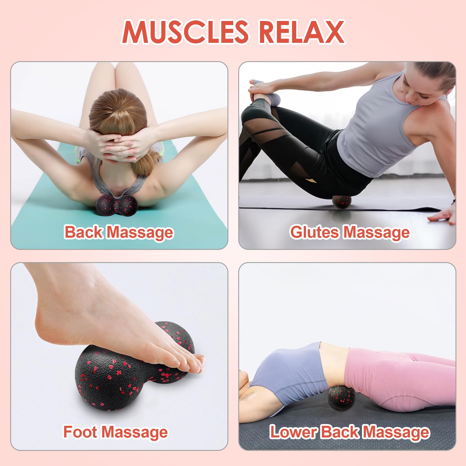 Hohl Yoga Roller Massage Erdnu – Yoga Fitness Massage Bewertung und Preis