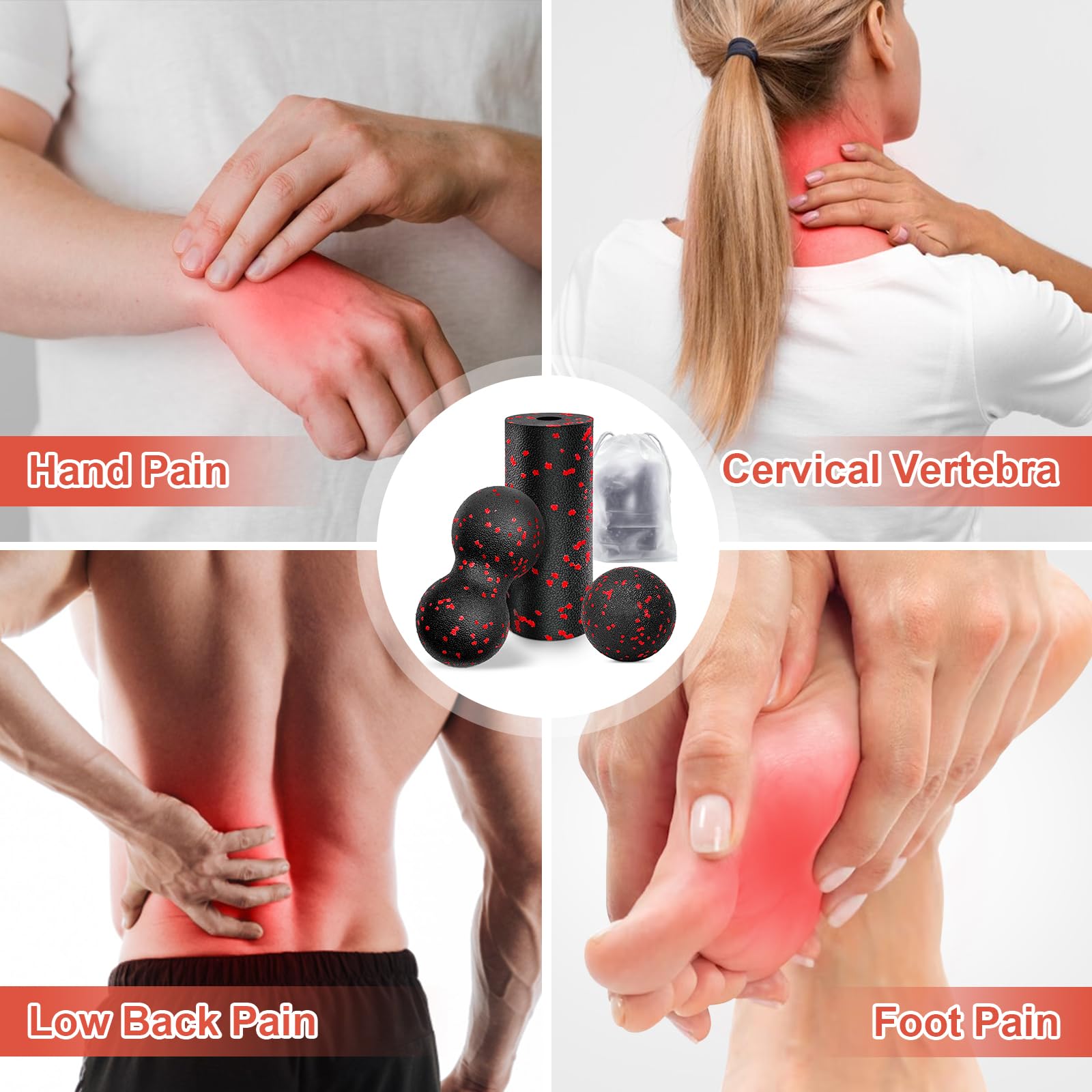Hohl Yoga Roller Massage Erdnu – Yoga Fitness Massage Bewertung und Preis