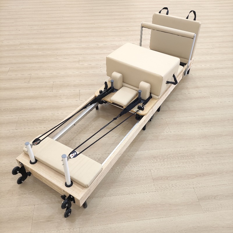 Eichenholz Yoga-Trainingsgerät – Yoga Fitness Pilates Reformer Bewertung und Preis