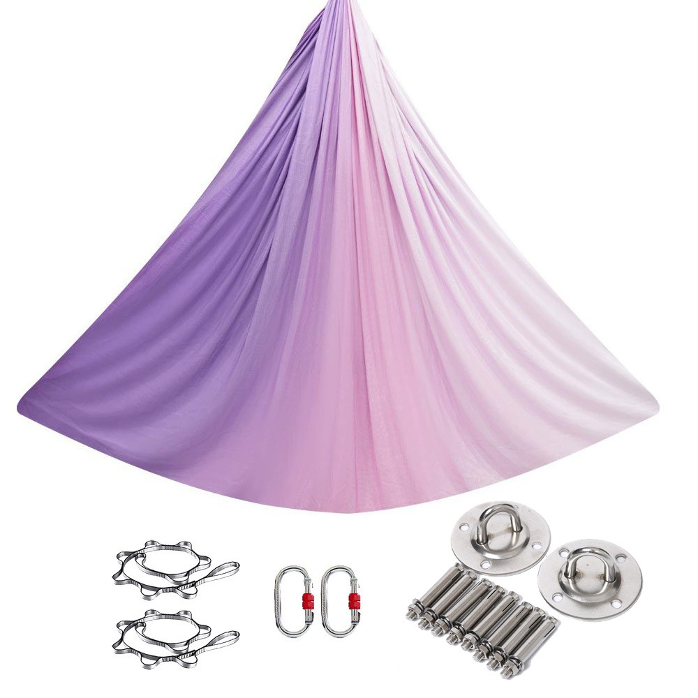 Farbenfroher Farbverlauf-Druck – Yoga Swing Aerial Bewertung und Preis