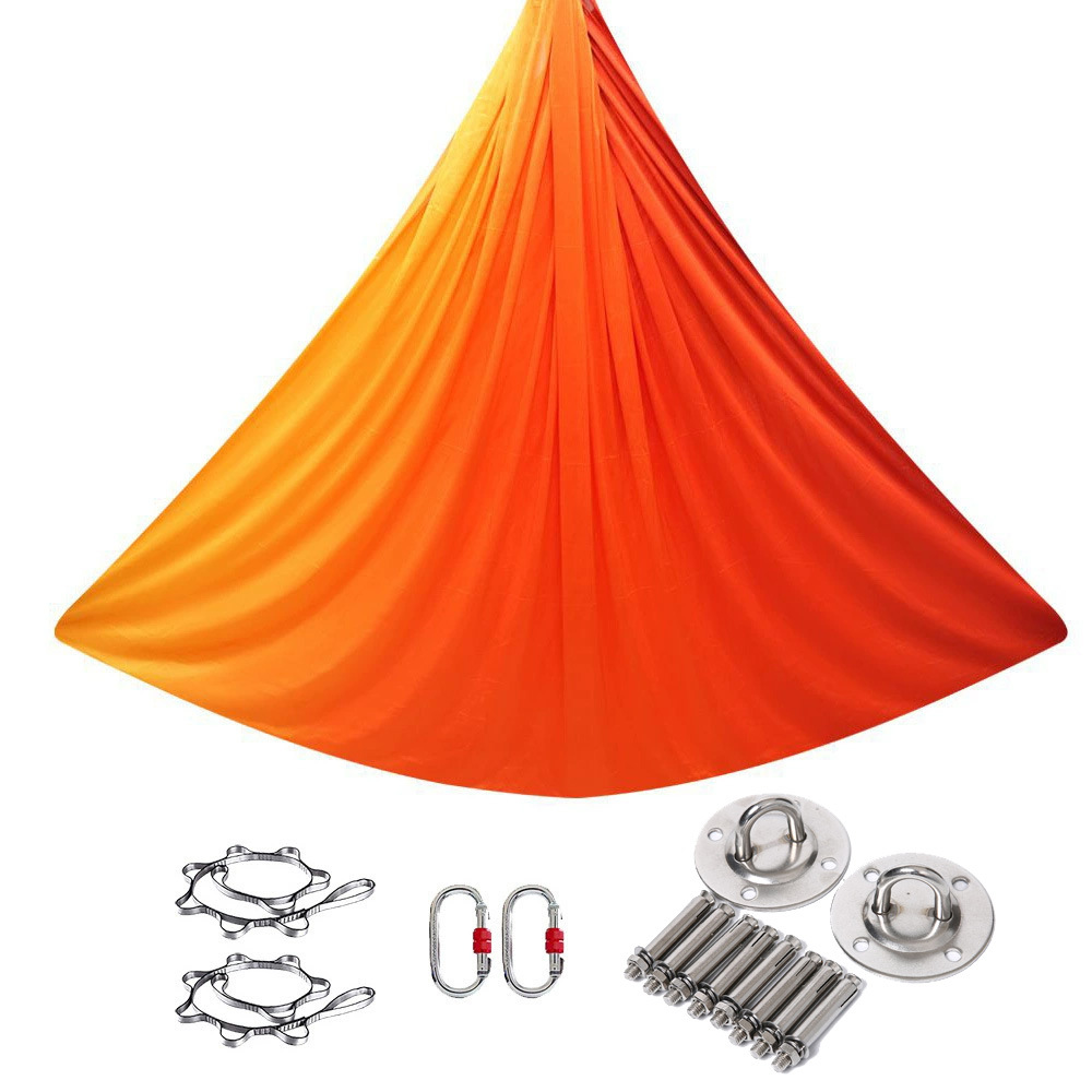 Farbenfroher Farbverlauf-Druck – Yoga Swing Aerial Bewertung und Preis
