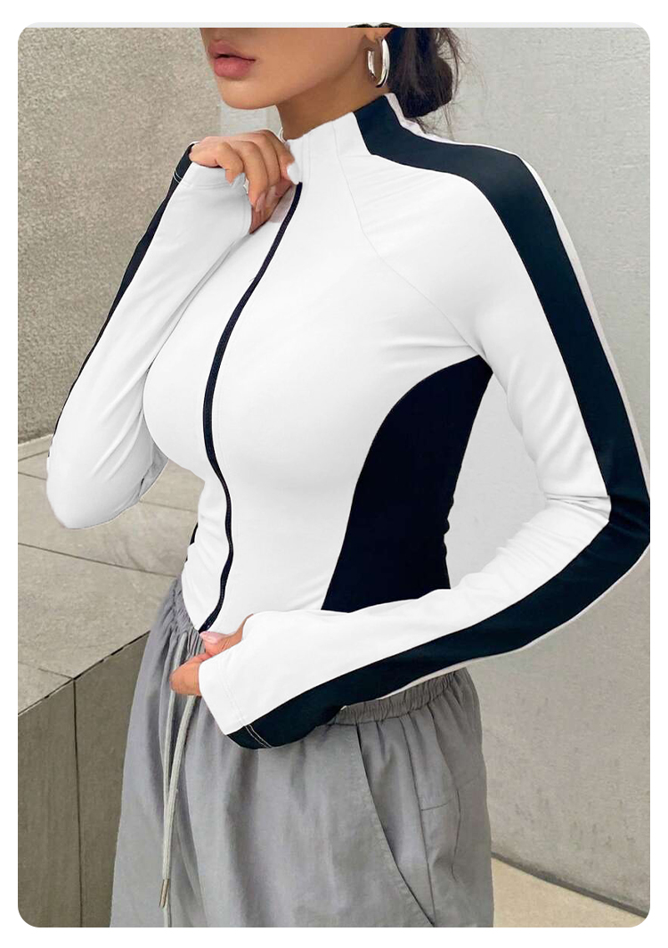 Yoga-Kleidung, Jacke mit Stehk – Yoga Fitness & Nutrition Llp Bewertung und Preis