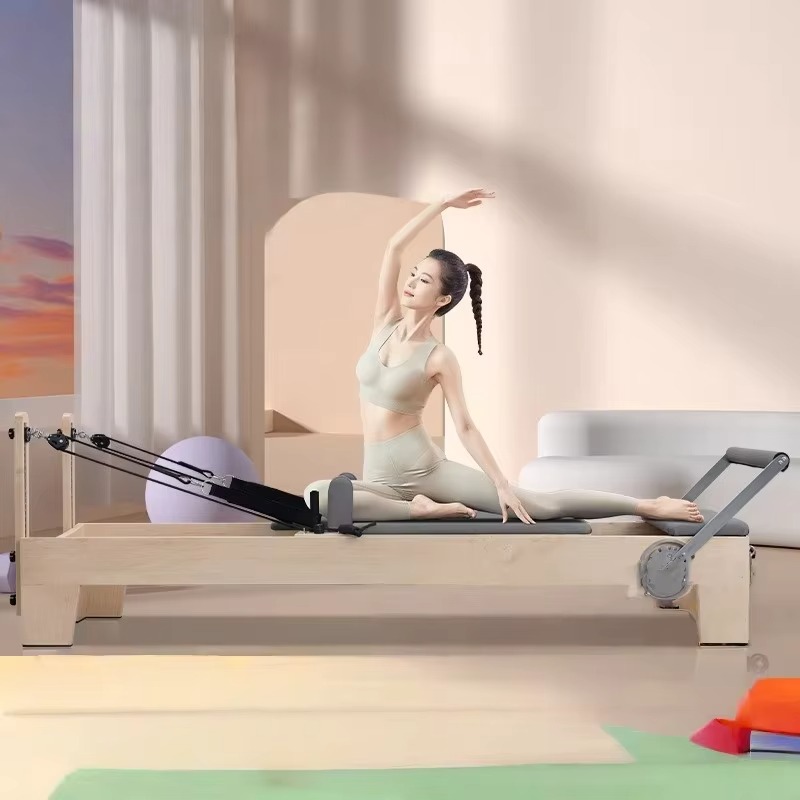 Hochwertiges Ahorn-Pilates-Ref – Yoga Fitness Pilates Reformer Bewertung und Preis