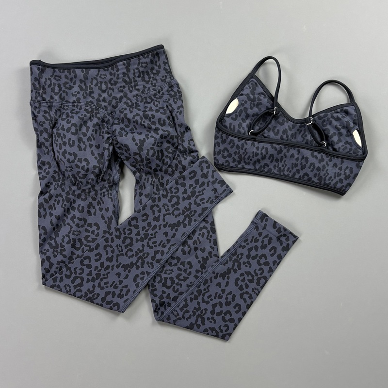 HISTELLO 2-teiliges Leoparden- – Yoga Fitness Kleidung Bewertung und Preis