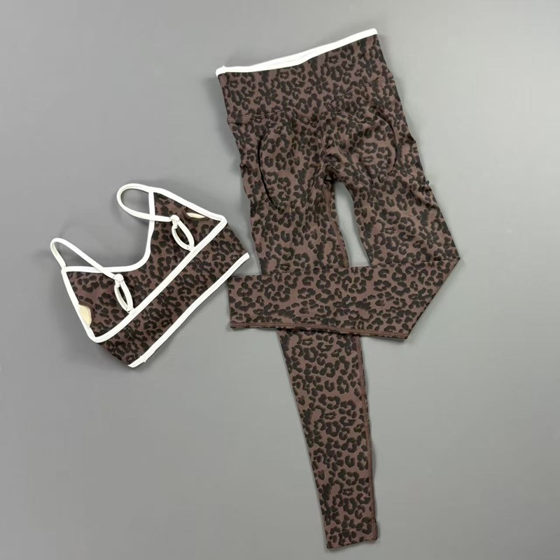 HISTELLO 2-teiliges Leoparden- – Yoga Fitness Kleidung Bewertung und Preis