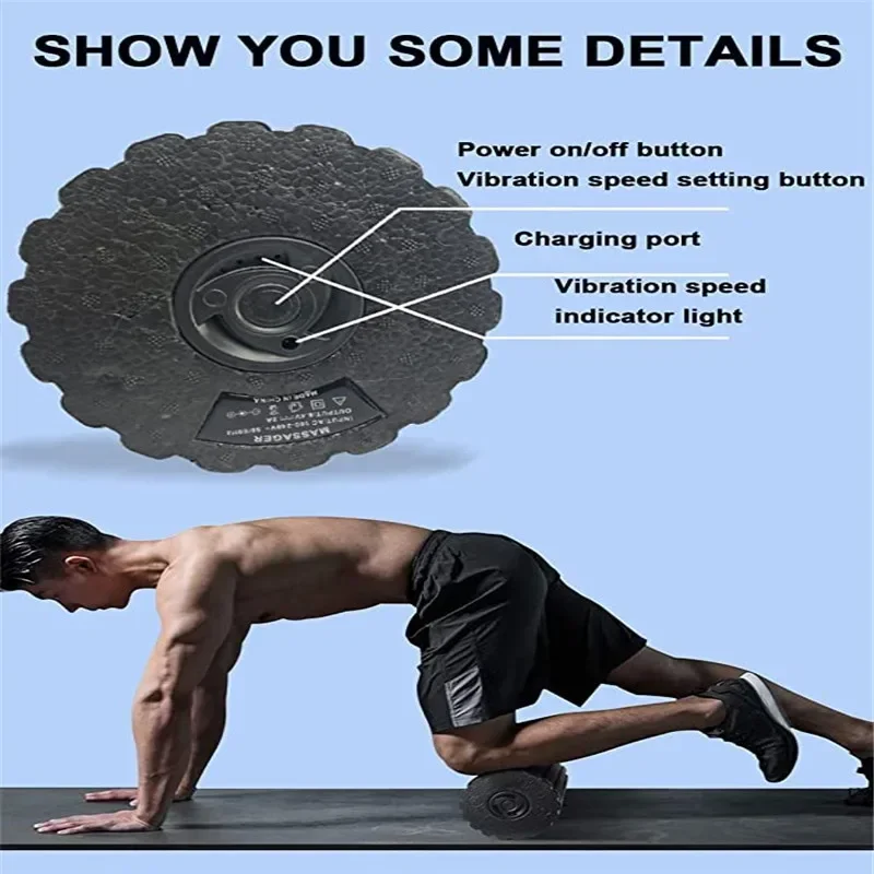4-Gang vibrierende elektrische – Yoga Fitness Massage Bewertung und Preis
