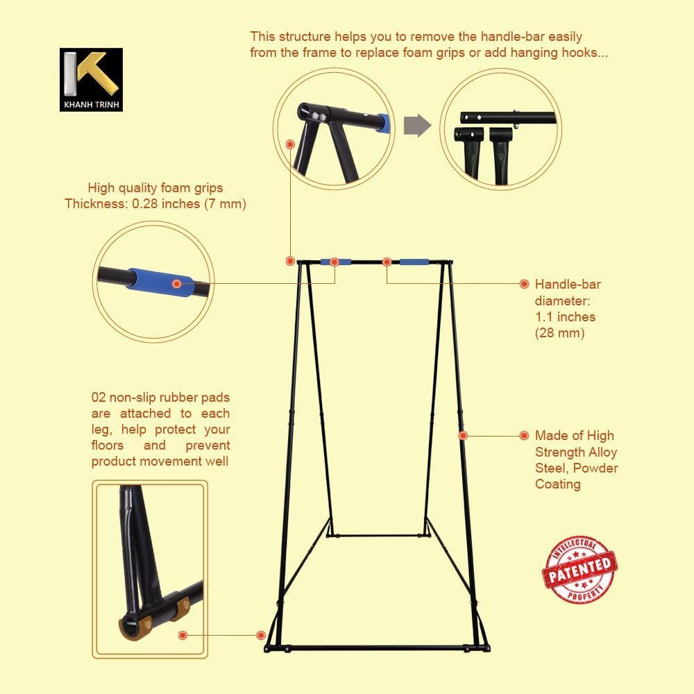 Höhenverstellbarer, Tragbarer, – Yoga Swing Aerial Bewertung und Preis