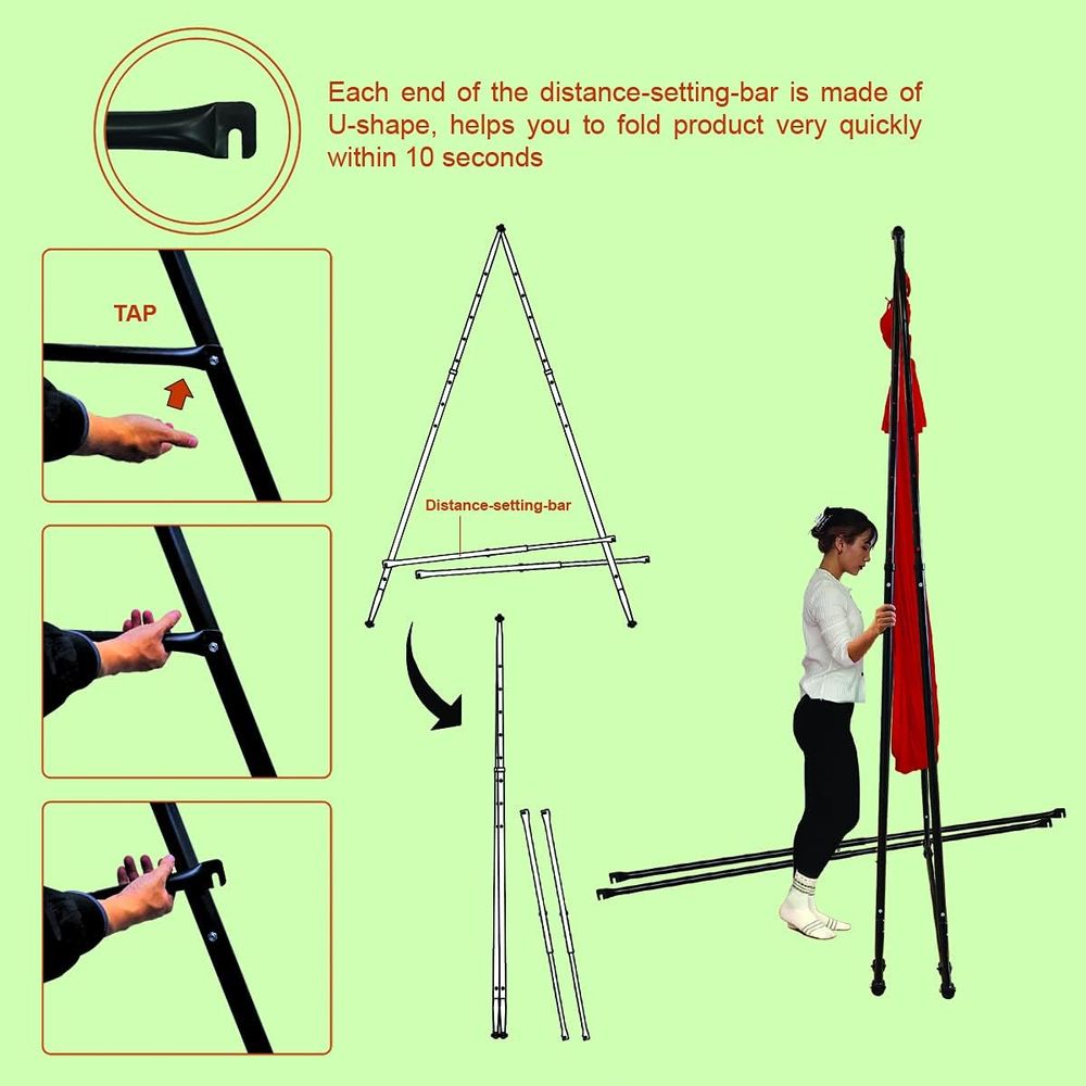 Höhenverstellbarer, Tragbarer, – Yoga Swing Aerial Bewertung und Preis