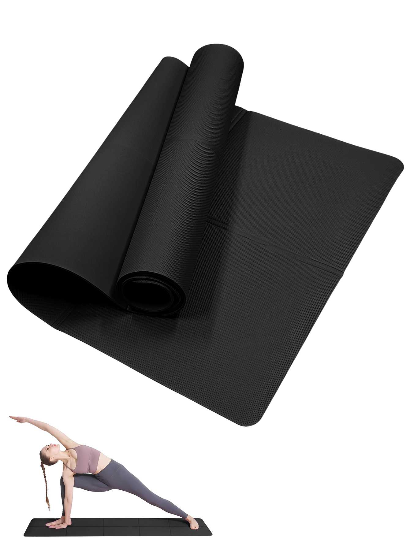 Faltbare Yogamatte, schwarz, u – Thick Yoga Mat Bewertung und Preis