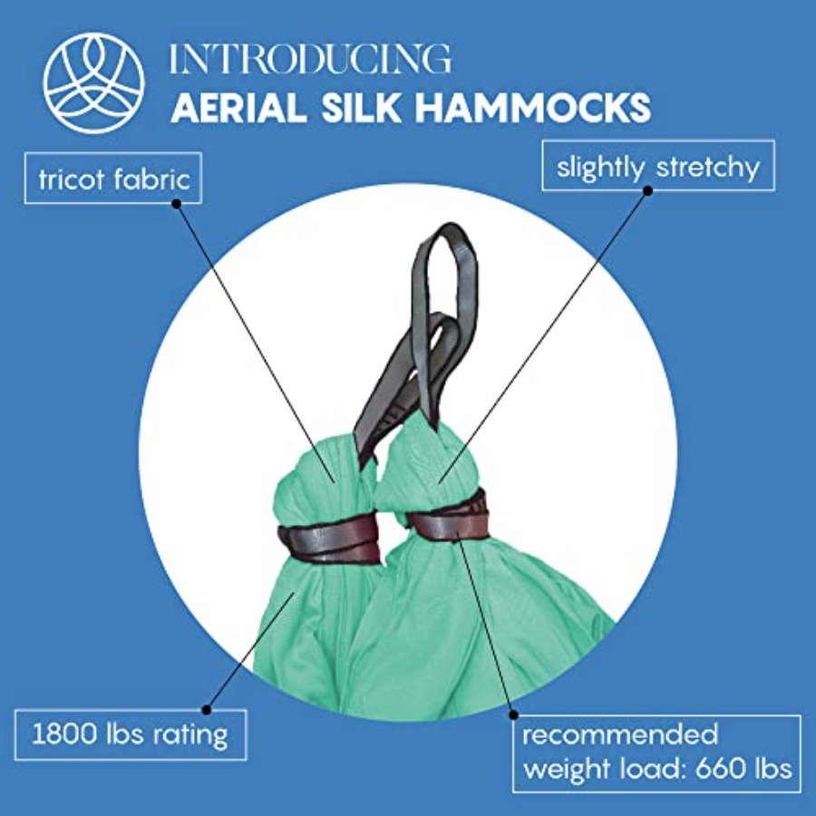 Aerial Silk Yoga-Hängematte fü – Yoga Swing Aerial Bewertung und Preis