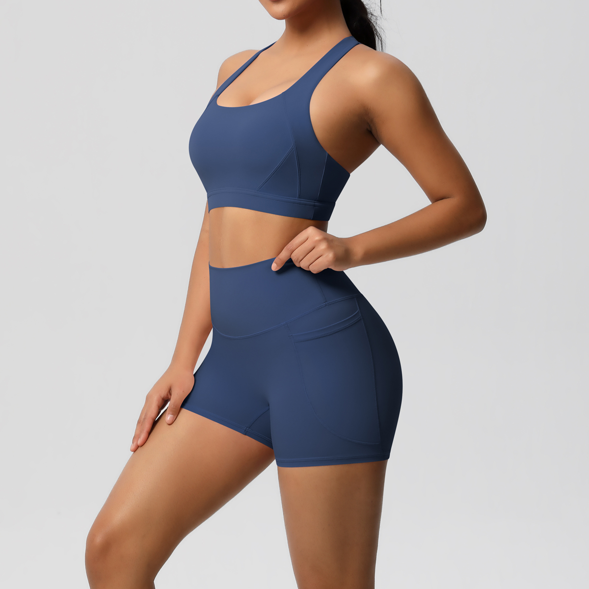 2PCS Sportswear Mit Taschen Yo – Yoga Fitness Kleidung Bewertung und Preis