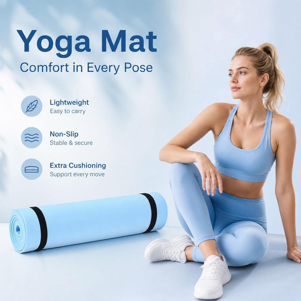 1/2 Stück dicke Yogamatte, rut – Thick Yoga Mat Bewertung und Preis